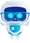 robot in glasses